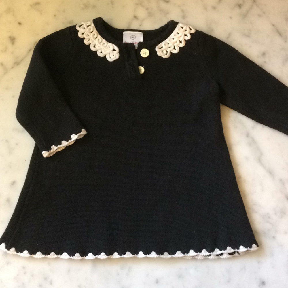 Hanna Andersson Black Sweater
